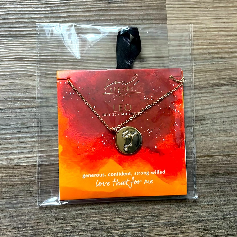 Astrology Leo Necklace
